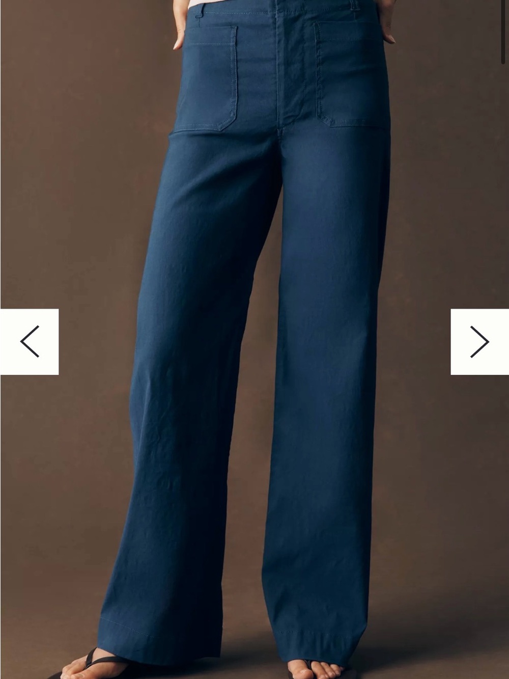 Anthropologie Maeve Collette full length wide leg pants new without tags size 30